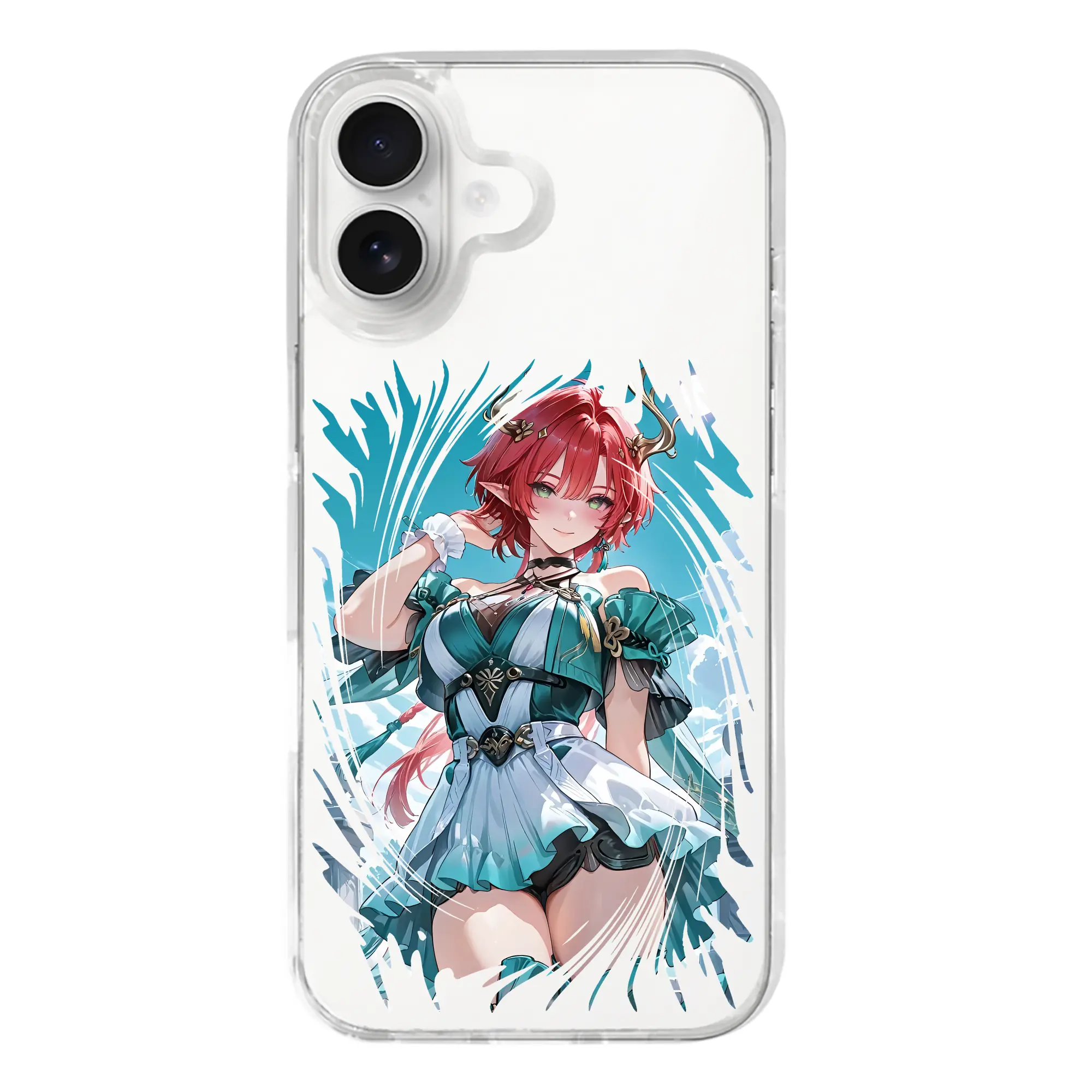 鳴潮 グッズ シャコンヌ - iPhone 17シリーズ 透明スマホケース – 薄型・耐衝撃・精密フィット保護カバー